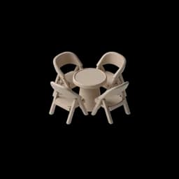 Furniture. Generated by AI.